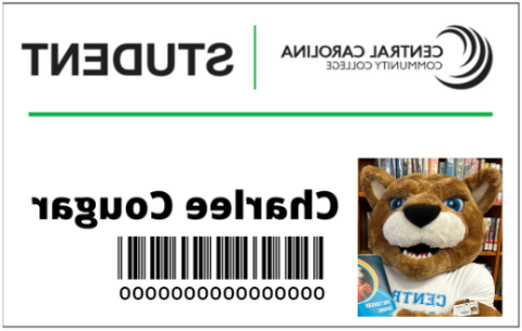 An example of a student ID card